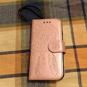 Dream catcher magnetic card holder and phone case